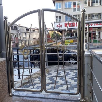 paslanmaz çelik bahçe kapısı 6