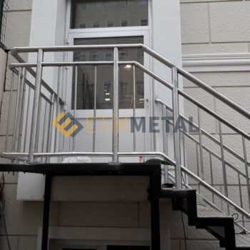 paslanmaz dış merdiven korkuluk 1
